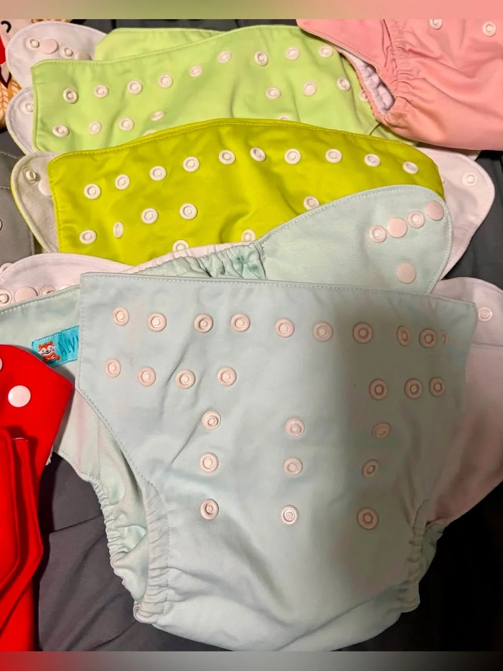 Alva reusable cloth diaper bundle